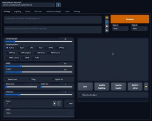 INTERFACE STABLE DIFFUSION